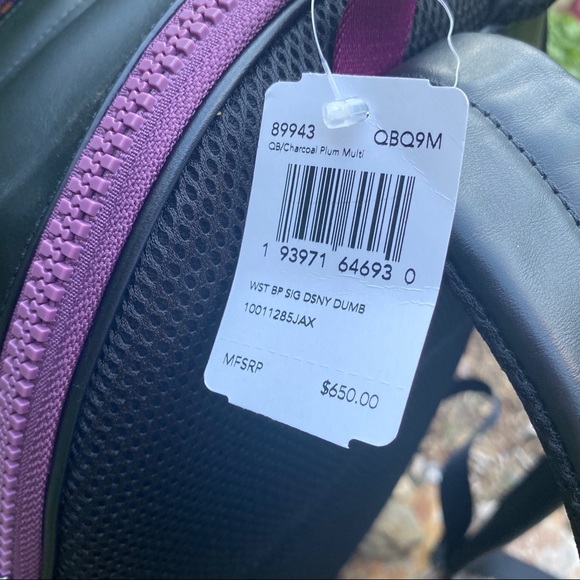 Coach Disney X Dumbo Backpack AND Terrain Belt NWT - Picture 4 of 7